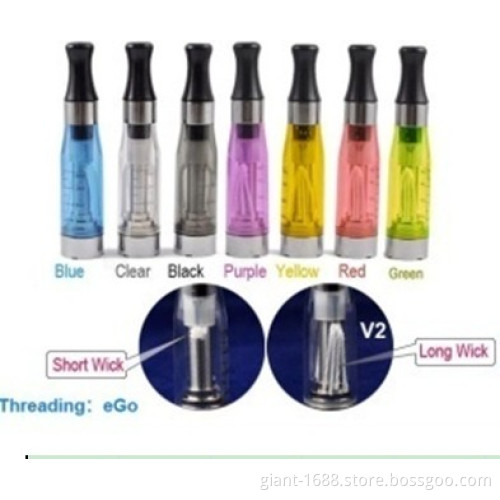 Long Wick and Short Wick Clearomizer CE4, Clear Cartomizer